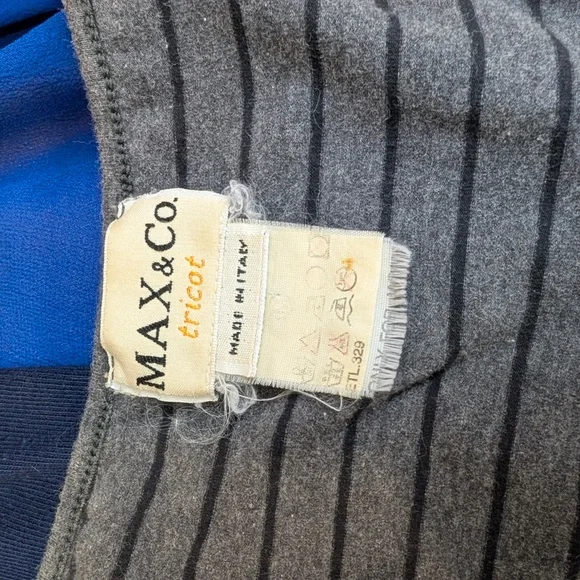 Free With Purchase Vintage Max & Co. Cropped Tank Top Striped - Picture 7 of 10